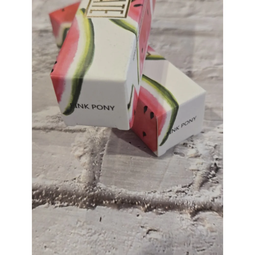 Estate Lip Thirst, NIB, Color: Pink Pony, Buildable Lip Color, Lot Of 2, .1 Oz
